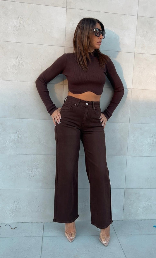 Jeans a palazzo