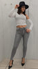 Jeans skinny grigio