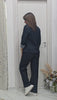 Tailleur sportivo effetto jeans