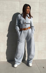 Tuta balloon con cintura