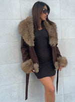 Cappotto con pelliccia