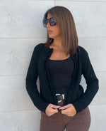 Cardigan dettagliato