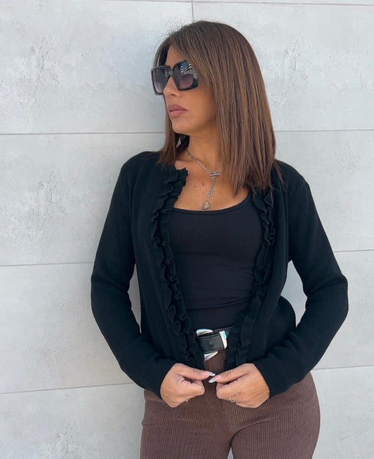 Cardigan dettagliato