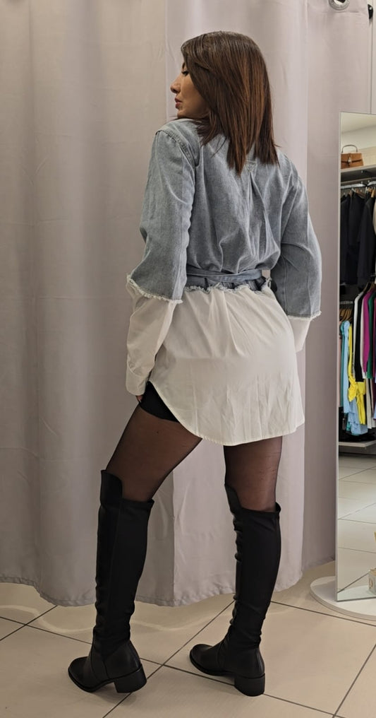 Camicione in denim
