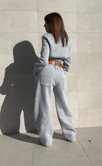 Tuta balloon con cintura