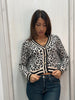 Cardigan animalier