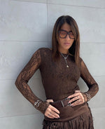 Maglia di pizzo vari colori