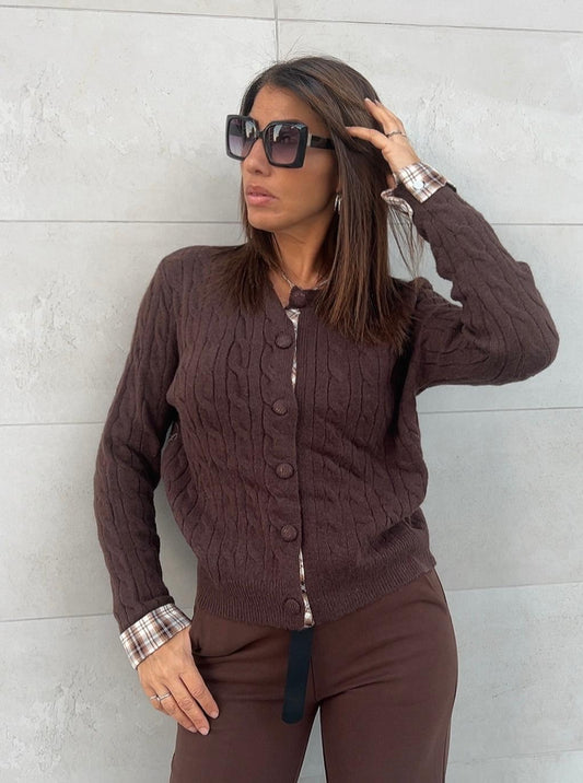 Cardigan con dettagli