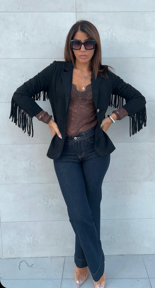 Giacca Masà con frange