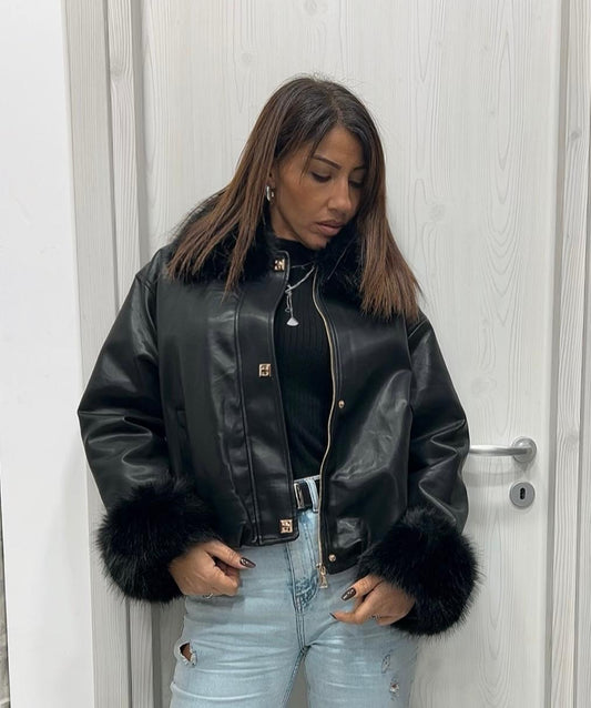 Giubbotto SABRY foderato in pelliccia