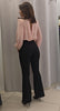 Pantalone classico a zampa