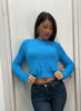 Maglia crop con tasche (pellicciata)