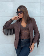 Giacca Masà con frange