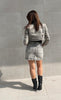 Completo in denim GREY
