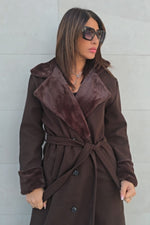 Cappotto con pelliccia SABRY