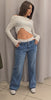 Jeans con dettagli masà