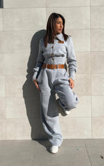 Tuta balloon con cintura