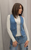 Corpetto denim Masà