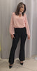 Pantalone classico a zampa