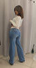 Jeans con dettagli masà