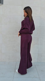 Tuta a palazzo ciniglia