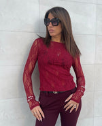 Maglia di pizzo vari colori