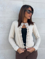 Cardigan dettagliato