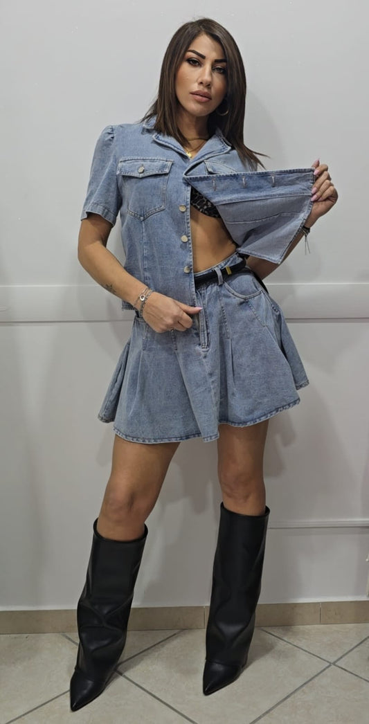 Abito in denim