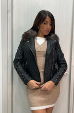 Chiodo con pelliccia estraibile