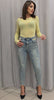 Jeans skinny con dettaglio ai fianchi