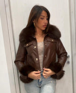 Chiodo  con pelliccia  (interno felpato)