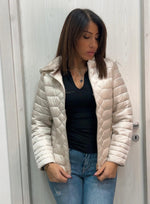 Piumino con cappuccio