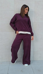 Tuta a palazzo ciniglia