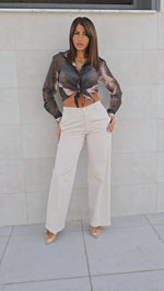 Pantalone classico a palazzo