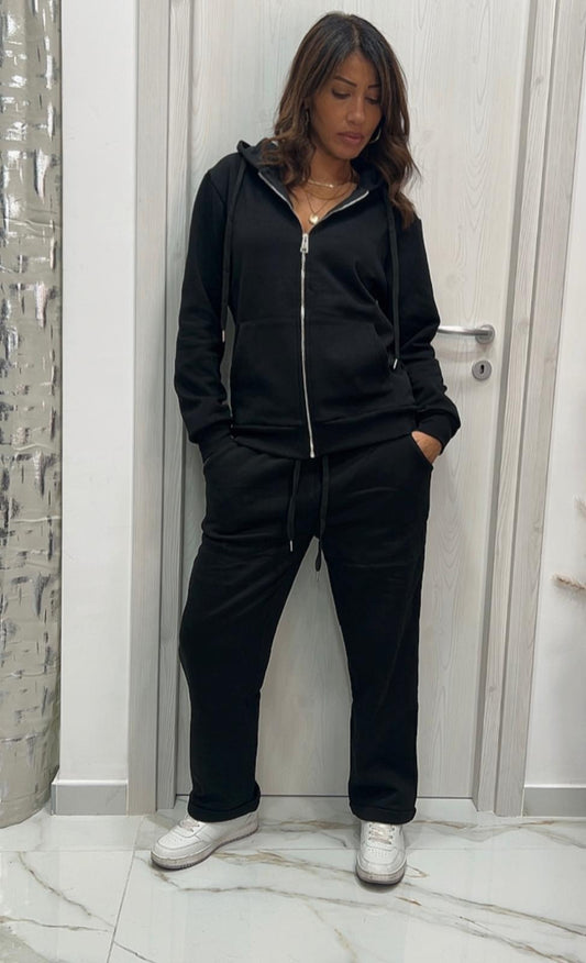 Tuta sportiva interno felpato