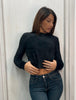 Maglia crop con tasche (pellicciata)