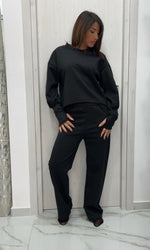 Tuta a guanto felpata