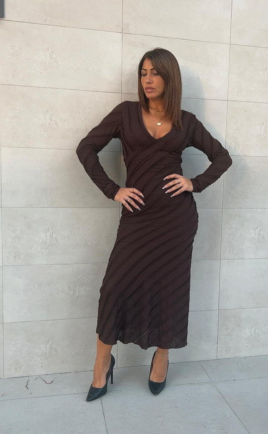 Abito lungo a campana